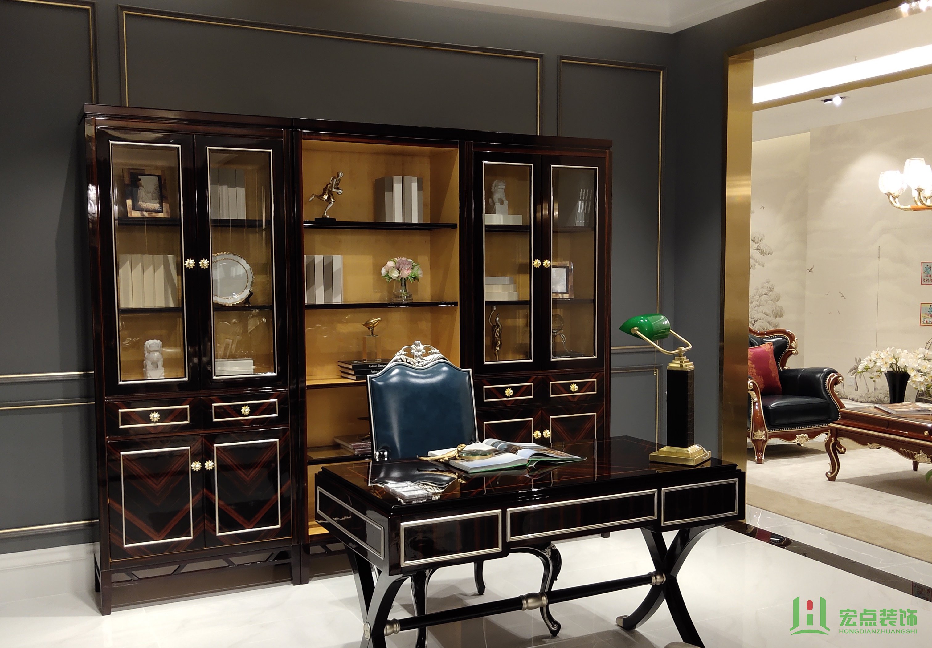 罗曼迪卡装修案例(图1) 罗曼迪卡装修,宏点装饰