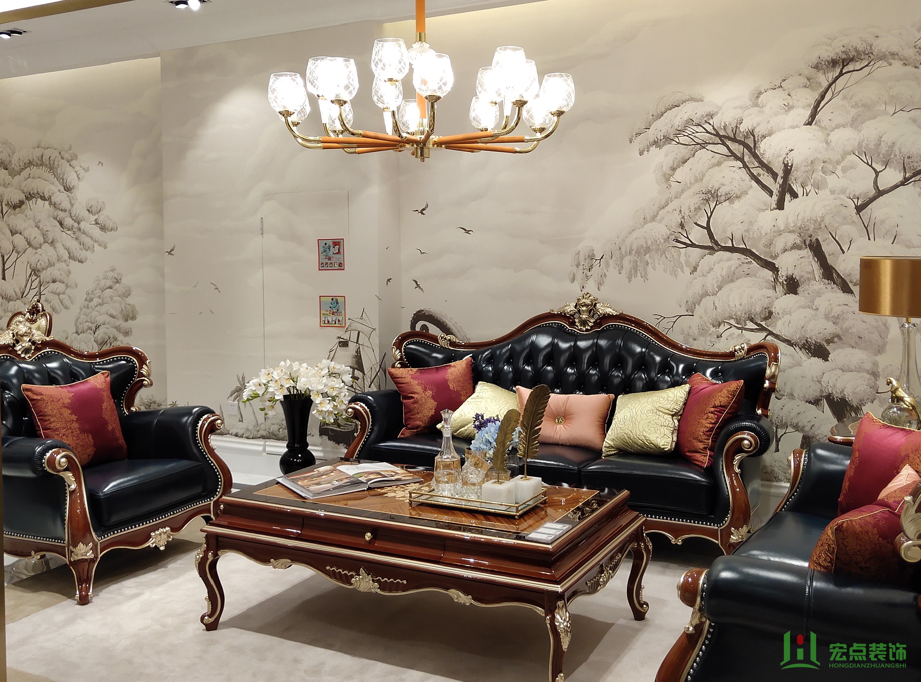 罗曼迪卡装修案例(图4) 罗曼迪卡装修,宏点装饰