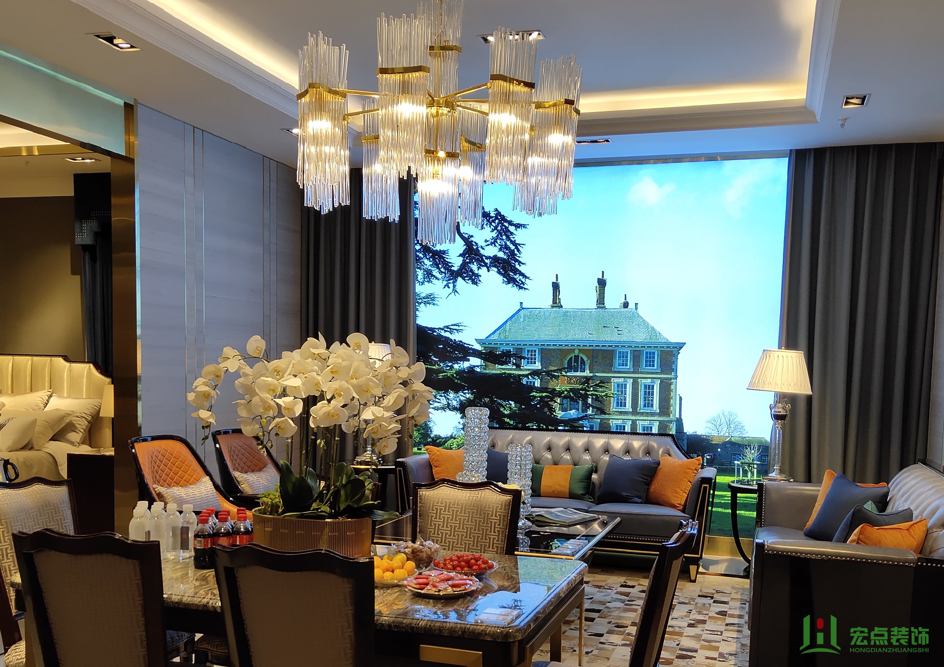 罗曼迪卡装修案例(图5) 罗曼迪卡装修,宏点装饰