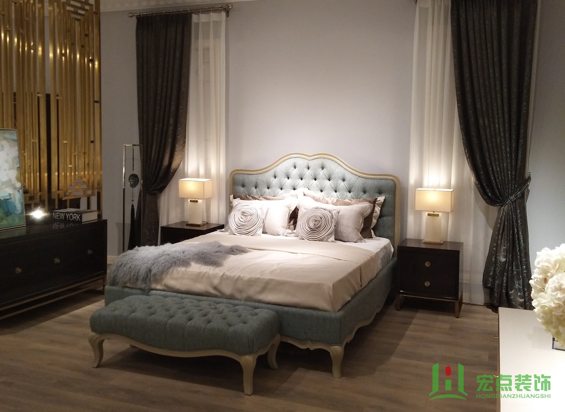 兆森国际装修案例(图2) 兆森国际装修,宏点装饰