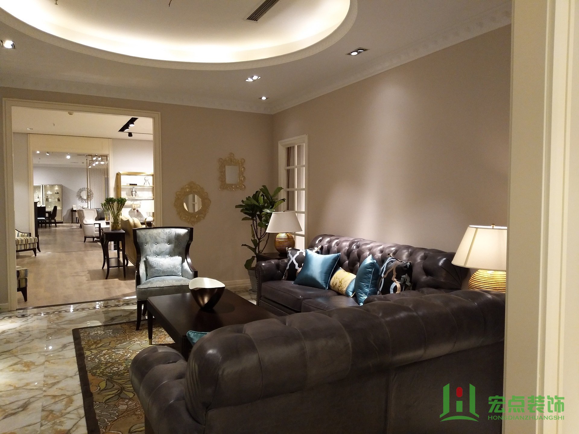 兆森国际装修案例(图3) 兆森国际装修,宏点装饰