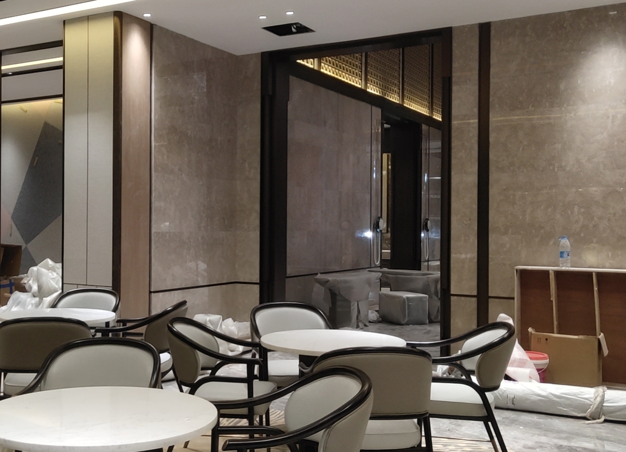 2020年5月南浔公园里售楼部5月施工开始(图1) 南浔公园里售楼部,施工现场,宏点装饰